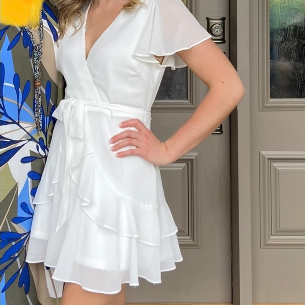 Lulus white dress